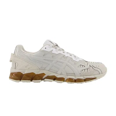 Pre-owned Asics Gmbh X Gel Quantum 360 6 'ivory Smoke Grey' In Cream
