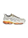 Asics Grey Gel-quantum Kinetic Sneakers In Multi