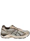 Asics Grey Leather Sneaker In Multi