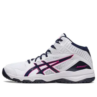Asics (gs)  Dunkshot Mb 9 'white Midnight Navy'