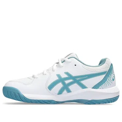 Asics (gs)  Gel-dedicate 8 'white Gris Blue' In Multi