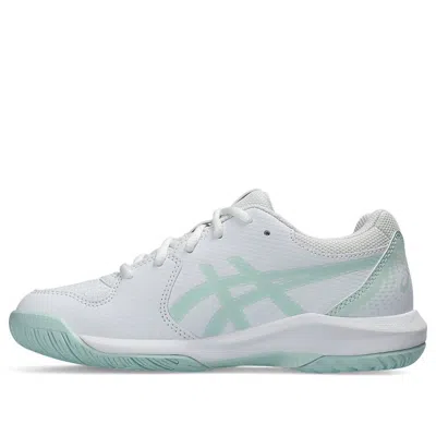 Asics (gs)  Gel-dedicate 8 'white Pale Blue' In Multi