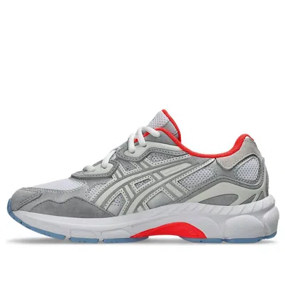 Asics (gs)  Gel-nyc 'white Piedmont Grey' In Gray
