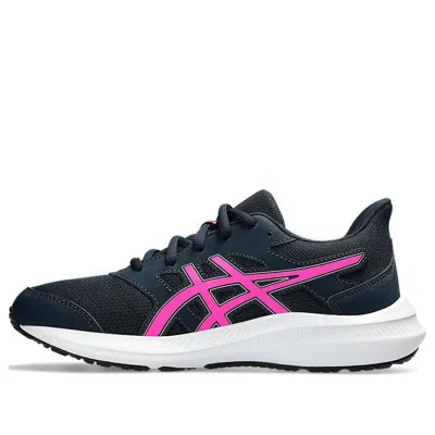 Asics (gs)  Jolt 5 'french Blue Hot Pink' In Black