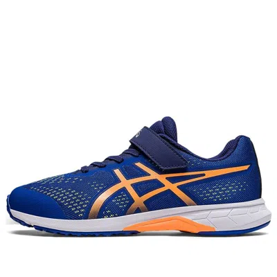 Asics (gs)  Lazerbeam Rh Mg 'blue Neon Orange' In Multi