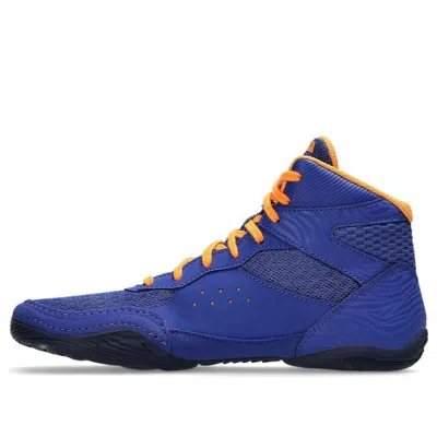Asics (gs)  Matflex 7 'dark Cobalt Orange Pop' In Blue