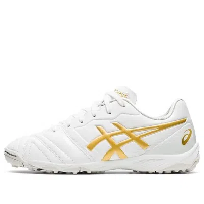 Asics (gs)  Ultrezza Tf Turf Kids White/yellow In Multi