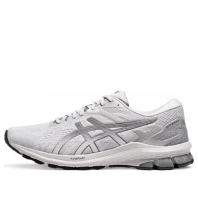 Asics Gt-1000 10 Running Shoes 'white Silver' In Gray