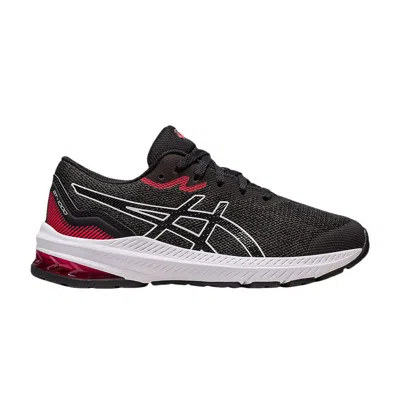 Pre-owned Asics Gt 1000 11 Gs 'black Electric Red' | Kid's Size 3.5