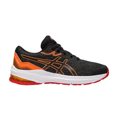 Pre-owned Asics Gt 1000 11 Gs 'graphite Grey Fiery Red' | Kid's Size 4