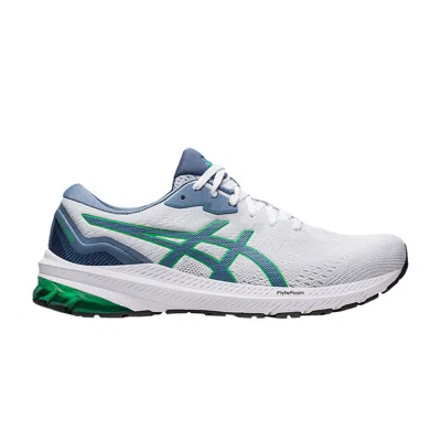 Pre-owned Asics Gt 1000 11 'white Steel Blue'