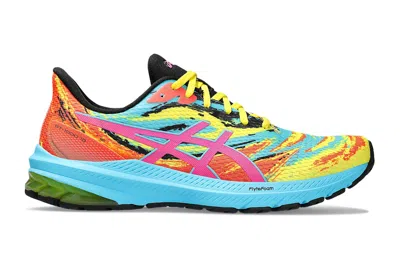 Pre-owned Asics Gt-1000 12 Vibrant Yellow Hot Pink In Vibrant Yellow/hot Pink