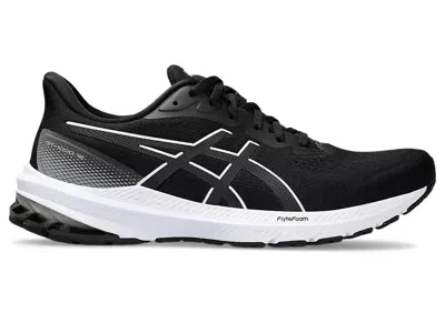 Asics Gt-1000 12 Wide 1011b634-004 Mens Us 7.5 Black White Running Shoes Eee4071