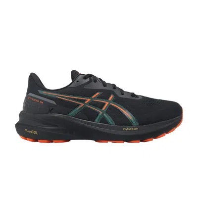 Pre-owned Asics Gt 1000 13 Gore-tex 'black Nova Orange' | Men's Size 6.5