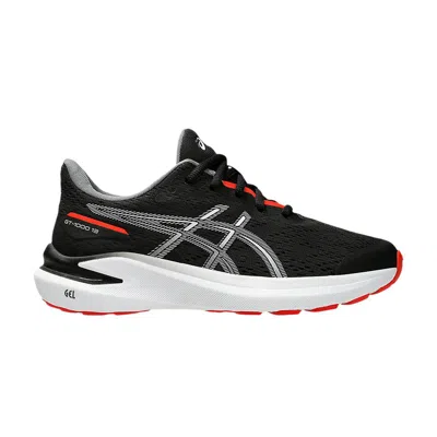 Pre-owned Asics Gt 1000 13 Gs 'black Fiery Red' | Kid's Size 4