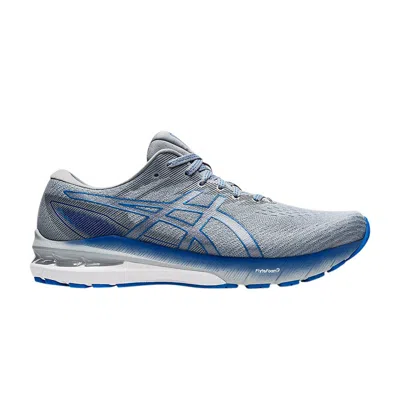 Pre-owned Asics Gt 2000 10 'sheet Rock Electric Blue' In Grey