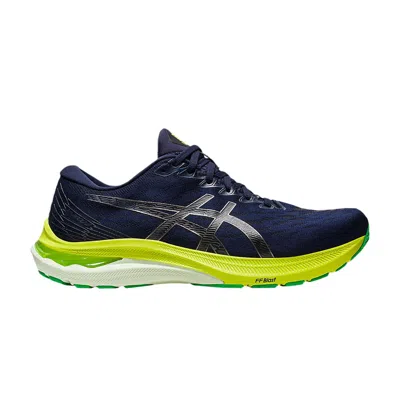 Pre-owned Asics Gt 2000 11 'midnight Lime Zest' In Blue