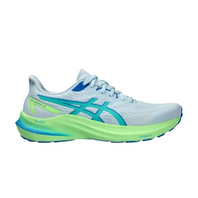Pre-owned Asics Gt 2000 12 'lite Show Sea Glass' In Blue