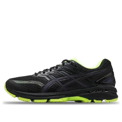 Asics Gt-2000 5 Lite-show 'safety Yellow' In Black