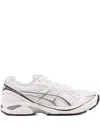 Asics Mens White Pure Silver Black Gt-2160 Mesh Low-top Trainers In White