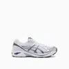 Asics Mens White Pure Silver Black Gt-2160 Mesh Low-top Trainers In White