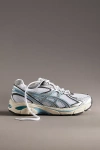 Asics Gt-2160 Faux Leather-trimmed Mesh Sneakers In Blue