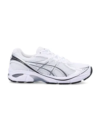 Asics Gt-2160 White Mesh Sneakers In Silver