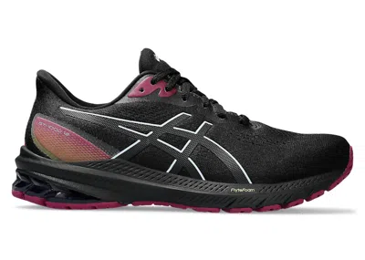 Pre-owned Asics Gt1000 12 Gtx (women's) Sneakers In Black/light Blue In Multi