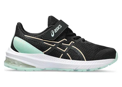 Pre-owned Asics Gt1000 12 Sneakers In Black/apricot Crush In Multi