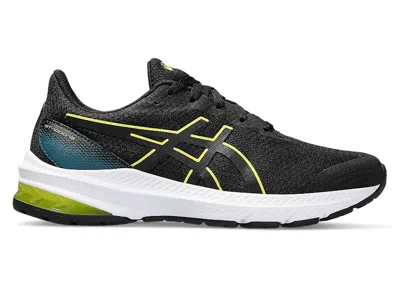 Pre-owned Asics Gt1000 12 Sneakers In Black/bright Yellow In Multi