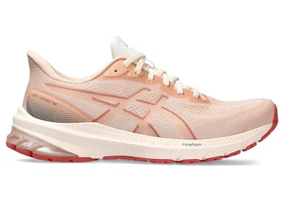 Pre-owned Asics Gt1000 12 (women's) Sneakers In Pale Apricot/light Garnet In Multi