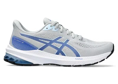 Pre-owned Asics Gt1000 12 (women's) Sneakers In Piedmont Grey/light Blue In Multi