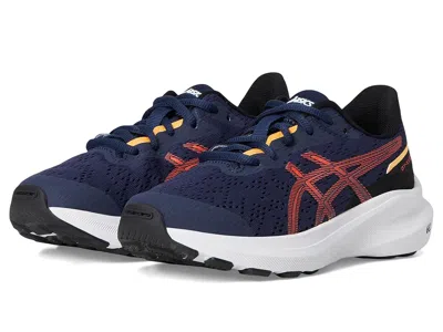 Asics Gt-1000 13 Grade School (little Kid/big Kid) Kids Shoes Midnight/flash Red : 1 Little Kid M, Textile