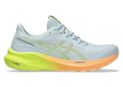Pre-owned Asics Gt1000 13 Paris (women's) Sneakers In Cool Grey/safety Yellow
