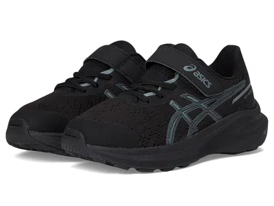 Asics Gt-1000 13 Pre-school (toddler/little Kid) Kids Shoes Black/steel Grey : 12 Little Kid M, Textile