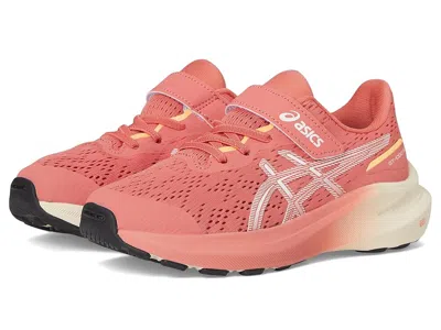 Asics Gt-1000 13 Pre-school (toddler/little Kid) Kids Shoes Dark Pink Clay/white : 2.5 Little Kid M, Texti