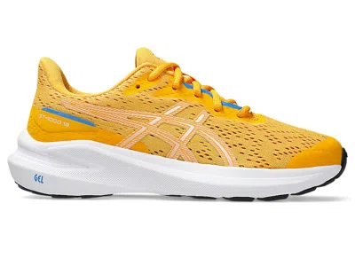 Pre-owned Asics Gt1000 13 Sneakers In Amber/white
