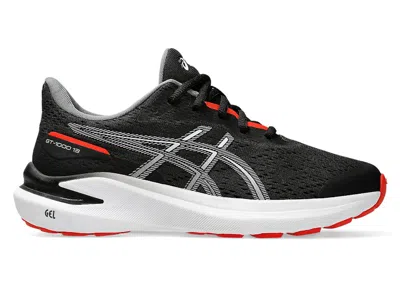 Pre-owned Asics Gt1000 13 Sneakers In Black/fiery Red