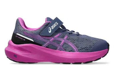 Pre-owned Asics Gt1000 13 Sneakers In Indigo Blue/bold Magenta In Multi