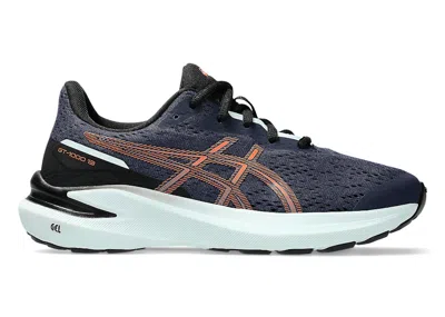 Pre-owned Asics Gt1000 13 Sneakers In Midnight/nova Orange