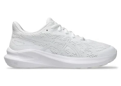 Pre-owned Asics Gt1000 13 Sneakers In White/concrete In Gray