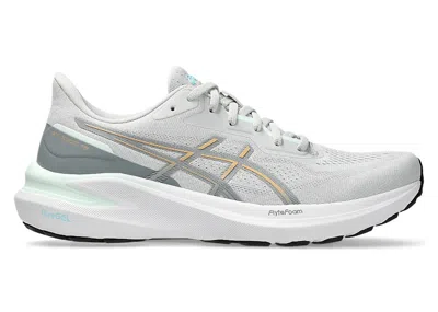 Pre-owned Asics Gt1000 13 (women's) Sneakers In Concrete/champagne In Gray