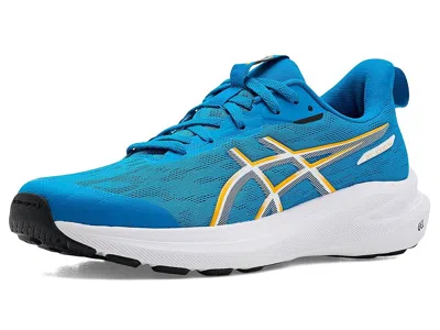 Asics Gt-1000 14 Grade School (little Kid/big Kid) Boys Shoes Aegean Blue/yamabuki : 4 Big Kid M, Textile