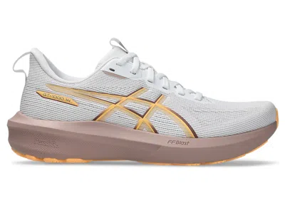 Pre-owned Asics Gt1000 14 (women's) Sneakers In White/rubble Red In Multi
