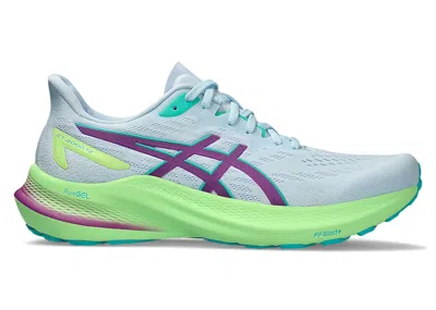 Pre-owned Asics Gt2000 12 Liteshow (women's) Sneakers In Lite Show/illuminate Green