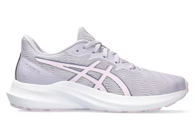 Pre-owned Asics Gt2000 12 Sneakers In Faded Ash Rock/cosmos In Gray