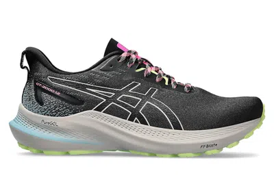 Pre-owned Asics Gt2000 12 Tr (women's) Sneakers In Nature Bathing/lime Green