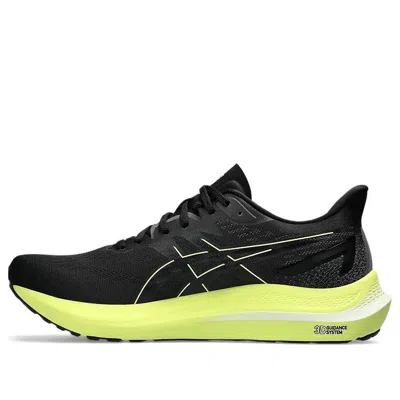 Asics Gt-2000 12 Wide 'black Glow Yellow' In Multi