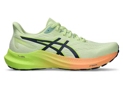 Pre-owned Asics Gt2000 12 (women's) Sneakers In Cool Matcha/blue Expanse In Multi