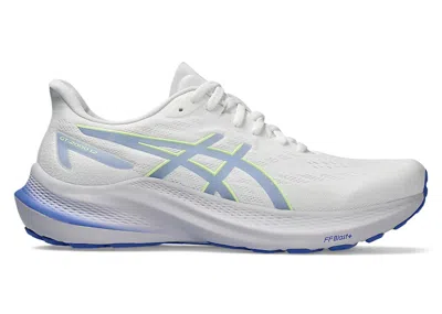 Pre-owned Asics Gt2000 12 (women's) Sneakers In White/sapphire In Multi